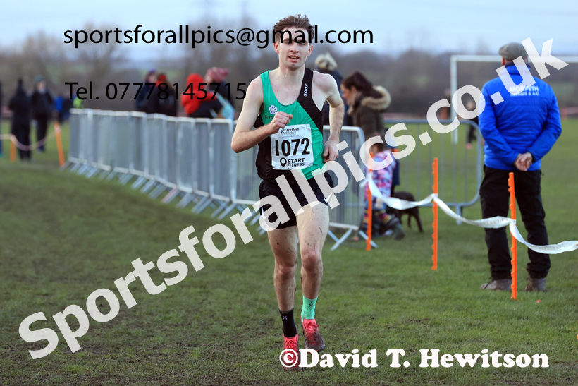 Senior Mens 2026 Northern Cross Country Champs., Pontefract Racecourse, Pontefract. Photo: David T. Hewitson/Sports for All Pics